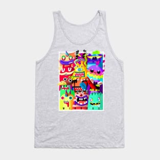 Doodle Gang Wierdo Boys Club 111 Tank Top